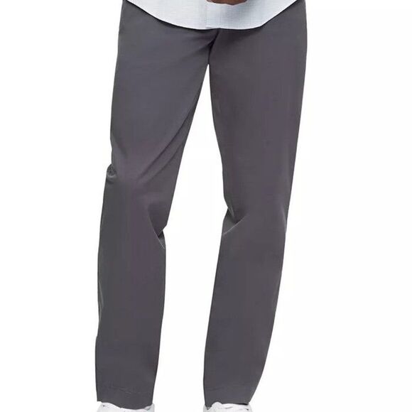 Calvin Klein Men's Straight-Fit Chino Pants - Picture 1 of 3